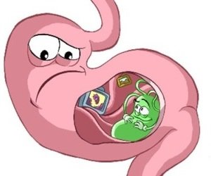 A krónikus gyomorhurut tünet